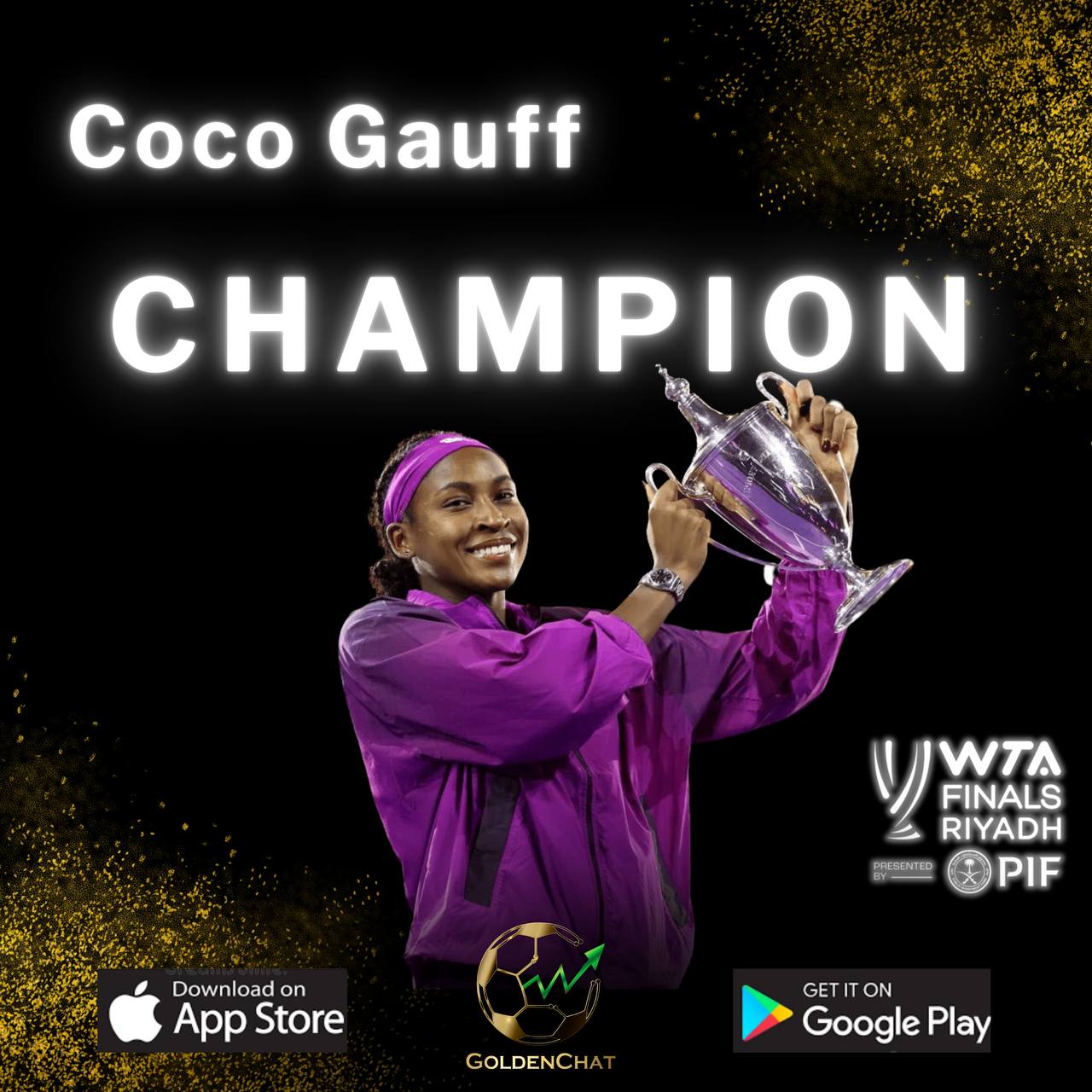 Coco Riyadh Coco Gauff a câştigat Turneul Campioanelor Riyadh 2024
